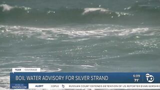 Boil Water Advisory issued for Silver Strand area of Coronado, Imperial Beach