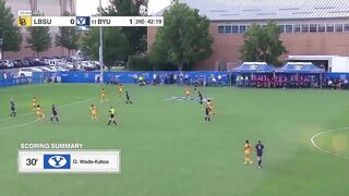 BYU Women's Soccer vs Long Beach Game Highlights