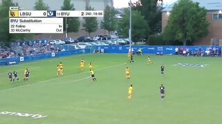 BYU Women's Soccer vs Long Beach Game Highlights