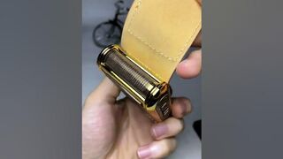 Product Link in Comments ▶️ Retro Leather Travel Electric Shaver