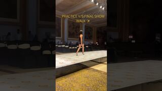 Runway walk ???? #fashionshow #models #model_hit_video #modellife #makeup #hairstyle #shorts #rampwalk