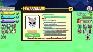 How To Get Anime Fox Mask in Demon Slayer War Tycoon (FREE LIMITED UGC ITEMS)