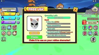 How To Get Anime Fox Mask in Demon Slayer War Tycoon (FREE LIMITED UGC ITEMS)