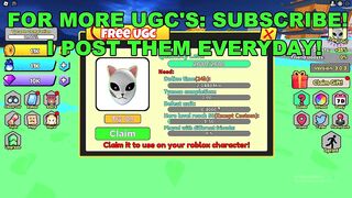 How To Get Anime Fox Mask in Demon Slayer War Tycoon (FREE LIMITED UGC ITEMS)