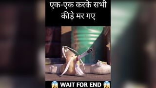 कीडे मर गए ???????? #shorts #shortsfeed #youtubeshorts #hollywood #animation #movie #anime #viralfeeds