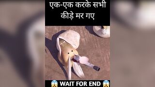 कीडे मर गए ???????? #shorts #shortsfeed #youtubeshorts #hollywood #animation #movie #anime #viralfeeds