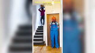 Funny prank try not to laugh werewolf GHOST PRANK Junya1gou funny video ????amazing funny stop motion