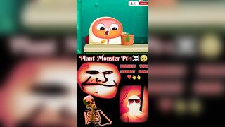 funny ???? troll face meme || maca and roni ❤️ plant monster 1 #troll ( part-166 )