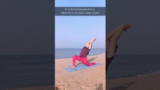 ???? Moon salutations⛱️ ????‍♀️ #chandranamaskar #shortsfeed #shorts #shortsvideo #shortvideo #yoga