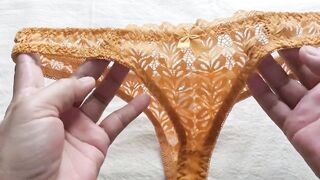 Sexy Tiny See Through lingerie Thong Panty Haul/Review from Lazada #51 #tiny