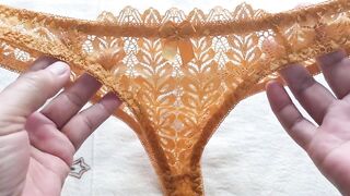 Sexy Tiny See Through lingerie Thong Panty Haul/Review from Lazada #51 #tiny