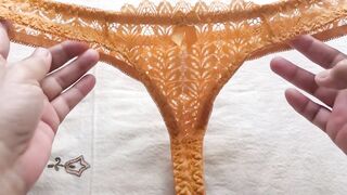 Sexy Tiny See Through lingerie Thong Panty Haul/Review from Lazada #51 #tiny