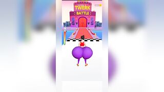 Twerk Game level 3 Most Addictive Games on Android Funny Game #brintos gaming #shorts