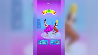 Twerk Game level 3 Most Addictive Games on Android Funny Game #brintos gaming #shorts