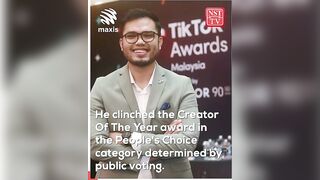 #Showbiz: Khairul Aming is top winner in TikTok Awards