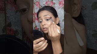 Latte Makeup look Challenge ???????? #lattemakeup #shorts #rupalikeshu #youtubeshorts