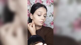 Latte Makeup look Challenge ???????? #lattemakeup #shorts #rupalikeshu #youtubeshorts