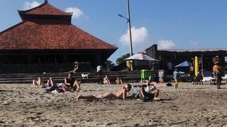 Sunny Stroll on LEBLON BEACH Brazil | Beautiful Rio de Janeiro 2024 [4K]