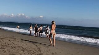 Sunny Stroll on LEBLON BEACH Brazil | Beautiful Rio de Janeiro 2024 [4K]