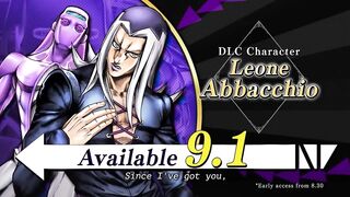 JoJo's Bizarre Adventure: All-Star Battle R — Leone Abbacchio Reveal Trailer