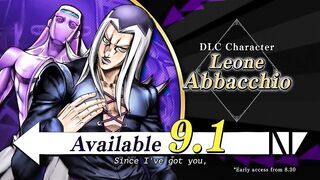 JoJo's Bizarre Adventure: All-Star Battle R - Leone Abbacchio Reveal Trailer | PS5 & PS4 Games