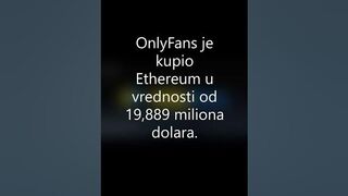 onlyfans kupuje eth #shortsvideo #novosti #onlyfans #CryptoVerse #ethereum