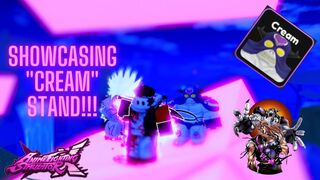 Cream stand go crazy!!!... Roblox Anime Fighting Simulator X