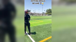 Hitting Drills Be Like ????????‍♂️???? #viral #football #funny #shorts