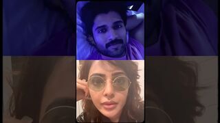 Vijay Devraconda & Samantha Ruth Prabhu_Live video #shorts knock -knock