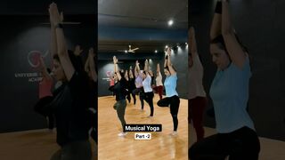 Musical Yoga part -2 #dance #yoga #fitness #uda @universeofdanceacademy