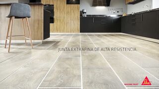 SikaCeram 670 Elite: Junta mineral porcelánica flexible de alta resistencia