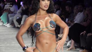 ???? 2023 MIAMI SWIMWEAR COLLECTION｜4K｜#lingerie #fashion #model ????✨