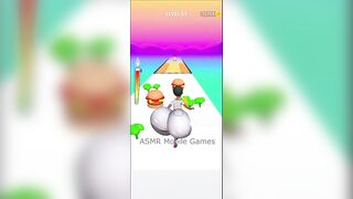 Twerk Race, levels 53, ASMR Satisfying Mobile Games, #shorts #asmr #asmrvideo #mobile