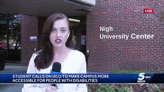 UCO student with disabilities goes viral on TikTok after sharing challenges, frustrations on campus