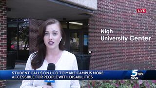 UCO student with disabilities goes viral on TikTok after sharing challenges, frustrations on campus