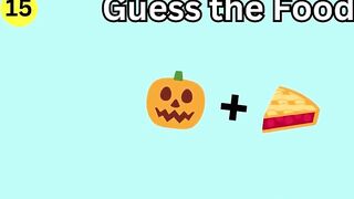 Guess The Food by Emoji | Emoji Quiz Challenge