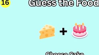 Guess The Food by Emoji | Emoji Quiz Challenge