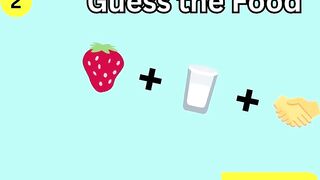 Guess The Food by Emoji | Emoji Quiz Challenge