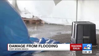 Hurricane Idalia brings several feet of storm surge to Fort Myers Beach