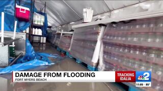 Hurricane Idalia brings several feet of storm surge to Fort Myers Beach