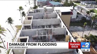 Hurricane Idalia brings several feet of storm surge to Fort Myers Beach