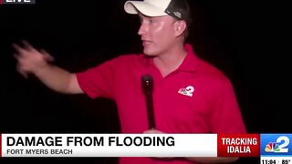 Hurricane Idalia brings several feet of storm surge to Fort Myers Beach