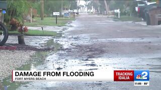 Hurricane Idalia brings several feet of storm surge to Fort Myers Beach