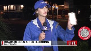 Folly Beach roads reopen after flooding during Idalia