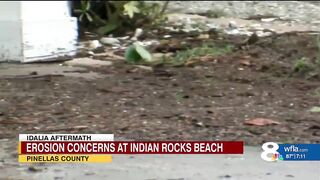 Indian Rocks Beach residents worry about beach erosion after Idalia
