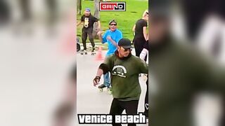 OG TURN IT UP Part 5 AT VENICE BEACH ROLLER DISCO PLAZA LIVE #venicebeach #rollerskating #grind