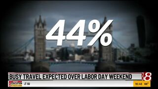 AAA: More people to travel this Labor Day weekend