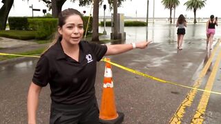 Hurricane Idalia | Despite warnings, many in Florida travel through flood waters