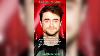 Daniel Radcliffe has his own production company... #shorts #facts #celebrity