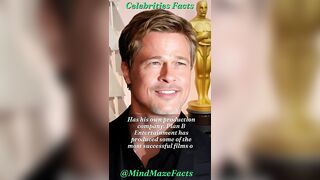Brad Pitt has his own production company... #shorts #facts #celebrity